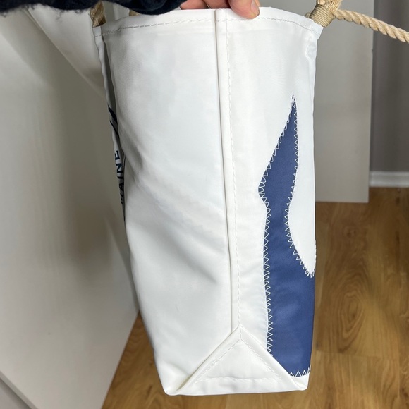 Great Diamond Island Maine Tote by Sea Bags Handmade from Recycled Sails - Picture 7 of 8